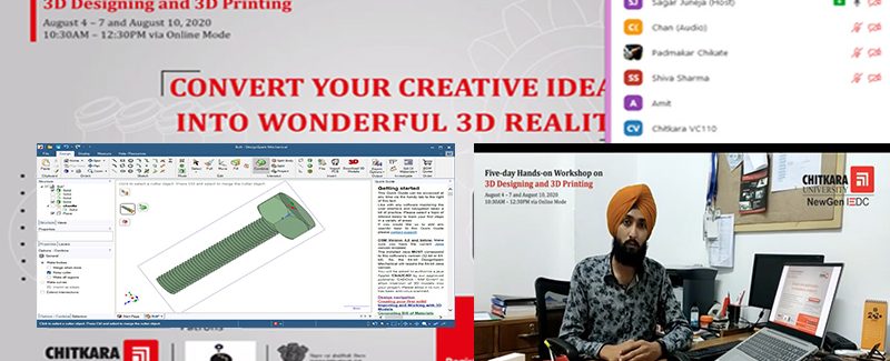 3D design and 3D printing workhsop