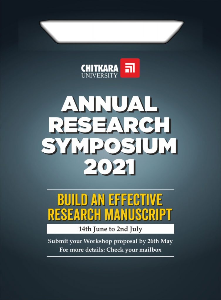 Chitkara University Research Annual Symposium